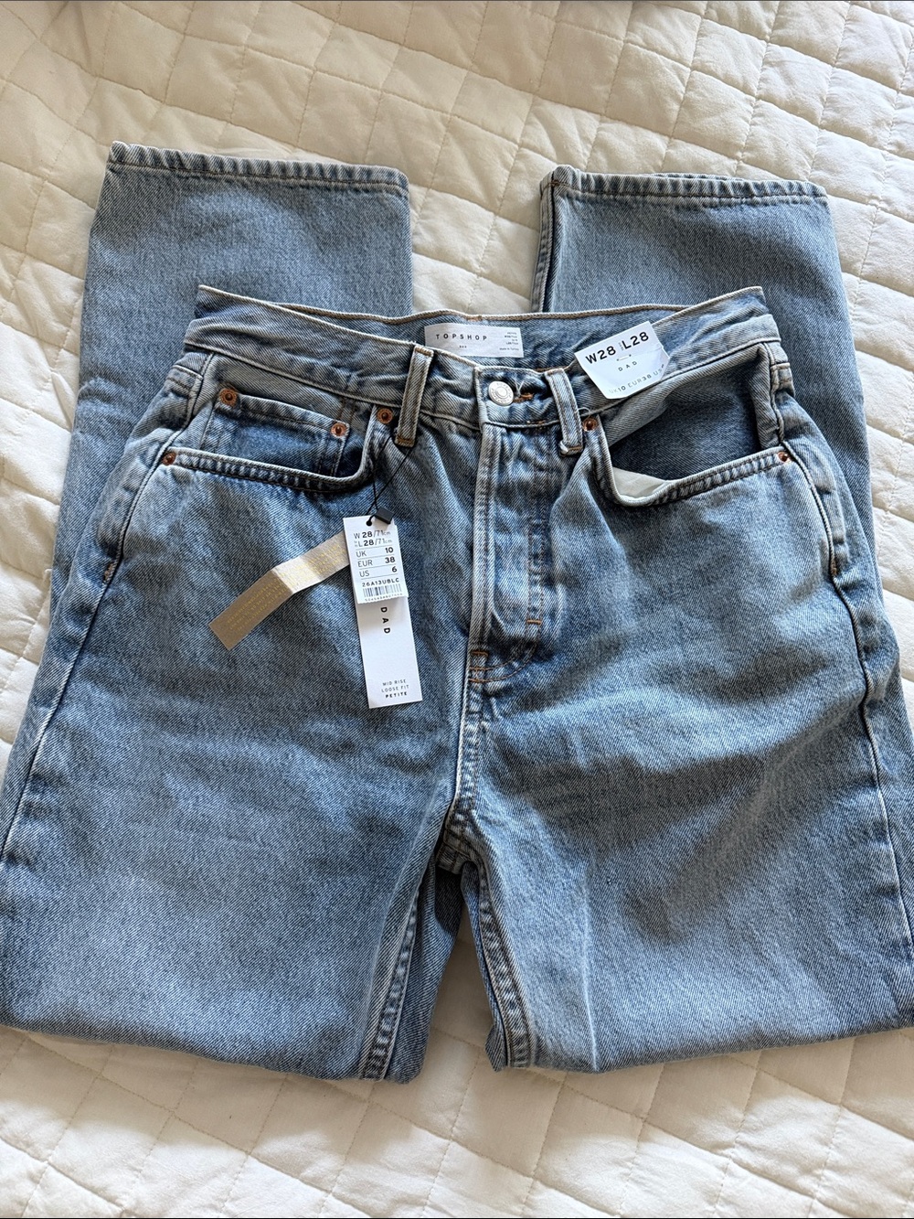 DAD jeans- topshop